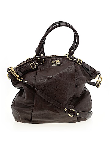 Coach Factory Leather Satchel (view 1)