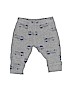Carter's 100% Cotton Print Gray Casual Pants 0-3 MO / 3 MO - photo 1