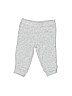Carter's 100% Cotton Solid Gray Casual Pants 0-3 MO / 3 MO - photo 1