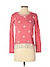 Ti and Lo 100% Polyester Pink Long Sleeve Blouse Size S - photo 1