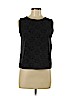 Topshop Black Sleeveless Blouse Size 6 - photo 1