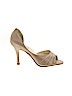 Touch Ups 100% Leather Tan Heels Size 9 1/2 - photo 1