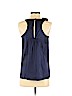 Calypso St. Barth 100% Silk Blue Sleeveless Silk Top Size XS - photo 2