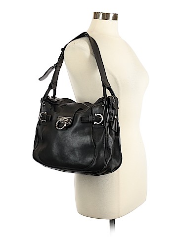 Salvatore Ferragamo Leather Shoulder Bag (view 2)