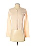 DKNY 100% Cashmere Ivory Cashmere Cardigan Size S - photo 1