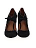 Aerin 100% Leather Black Heels Size 9 1/2 - photo 2