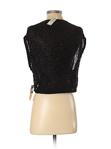alice + olivia by stacey bendet Short Sleeve Silk Top (view 2)