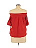 RACHEL Rachel Roy 100% Rayon Orange 3/4 Sleeve Blouse Size XS - photo 2