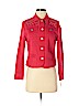 Allison Daley Red Denim Jacket Size 4 (petite) - photo 1