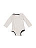 Koala Kids 100% Cotton Gray Long Sleeve Onesie Size 9-12 mo - photo 2