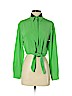 Rag & Bone Green Long Sleeve Blouse Size 2 - photo 1