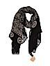 World Market 100% Rayon Print Black Scarf One size - photo 1