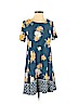Ann Taylor LOFT Blue Casual Dress Size XS (petite) - photo 1