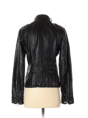 MICHAEL Michael Kors Leather Jacket (view 2)