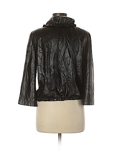 Joseph Ribkoff Faux Leather Jacket (view 2)