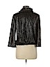 Joseph Ribkoff 100% Polyester Black Faux Leather Jacket Size 10 - photo 2