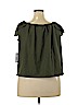 a.n.a. A New Approach Green Short Sleeve Blouse Size XXL - photo 2