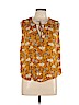 Old Navy 100% Viscose Gold Sleeveless Blouse Size XL - photo 1