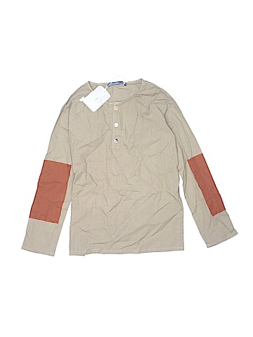 Mini Mia Long Sleeve Button-Down Shirt (view 1)