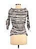 MICHAEL Michael Kors Gray Long Sleeve Top Size M - photo 2