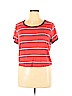 Mossimo Supply Co. Red Short Sleeve Top Size XL - photo 1