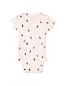 Carter's 100% Cotton Print White Short Sleeve Onesie Size Newborn - photo 2