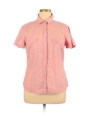H&M L.O.G.G. Short Sleeve Button-Down Shirt (view 1)