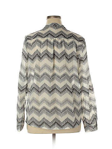 J. Crew Factory Store Long Sleeve Blouse (view 2)