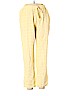 Woman Within 100% Cotton Yellow Casual Pants Size 14 - photo 1