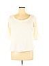 Lane Bryant 100% Cotton Tan Short Sleeve Top Size 14 - 16 Plus - photo 1
