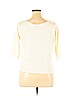 Lane Bryant 100% Cotton Tan Short Sleeve Top Size 14 - 16 Plus - photo 2