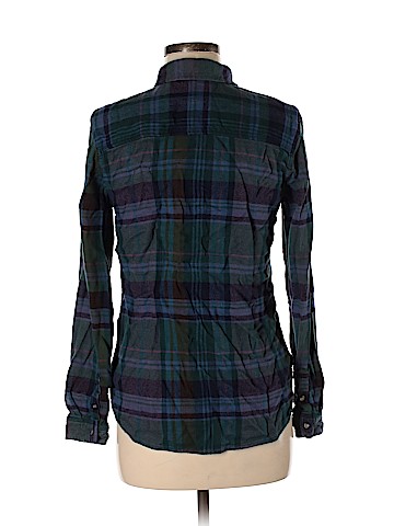 American Eagle Outfitters Long Sleeve Button-Down Shirt (view 2)