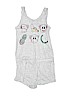 H&M 100% Cotton Graphic Gray Romper Size 10 - 11 - photo 1