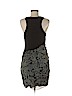 Aqua 100% Cotton Black Cocktail Dress Size M - photo 2
