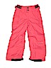 Columbia 100% Nylon Solid Pink Snow Pants Size 4 - 5 - photo 1
