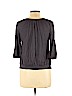 H&M 100% Viscose Gray 3/4 Sleeve Top Size M - photo 2