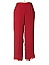 Montee Collection 100% Polyester Red Casual Pants Size 14 - photo 1