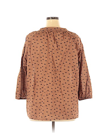 Ulla Popken 3/4 Sleeve Blouse (view 2)
