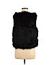 Mossimo Black Faux Fur Vest Size M - photo 2