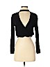 Forever 21 Black Long Sleeve Blouse Size S - photo 1