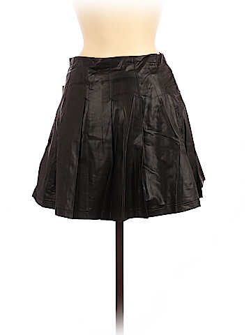 Love, Fire Faux Leather Skirt (view 2)