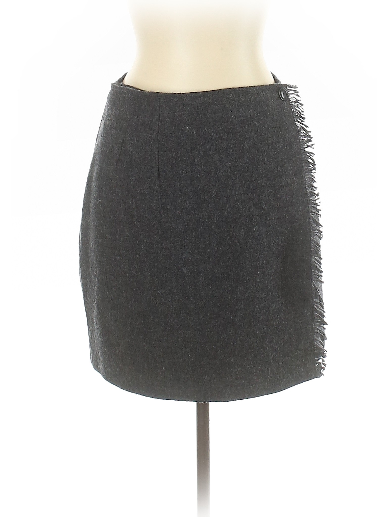 Woolrich Women Gray Wool Skirt 12 | eBay