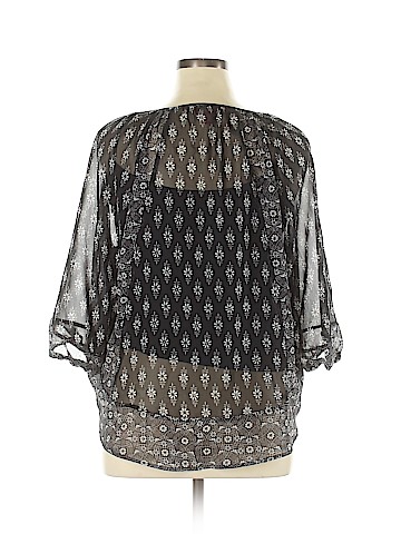 Elle 3/4 Sleeve Blouse (view 2)