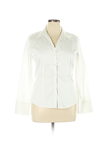 Banana Republic Factory Store Long Sleeve Button-Down Shirt (view 1)