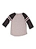 Cat & Jack Graphic Color Block Gray 3/4 Sleeve T-Shirt Size M (kids) - photo 2