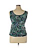 Jillian - Nicole Green Sleeveless Blouse Size XL - photo 2