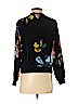 Mossimo 100% Polyester Black Jacket Size XS - photo 2