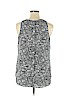 Who What Wear 100% Polyester Black Sleeveless Blouse Size XL - photo 2