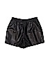 Forever 21 100% Rayon Black Faux Leather Shorts Size S - photo 2