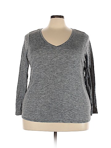 Lane Bryant Long Sleeve T-Shirt (view 1)